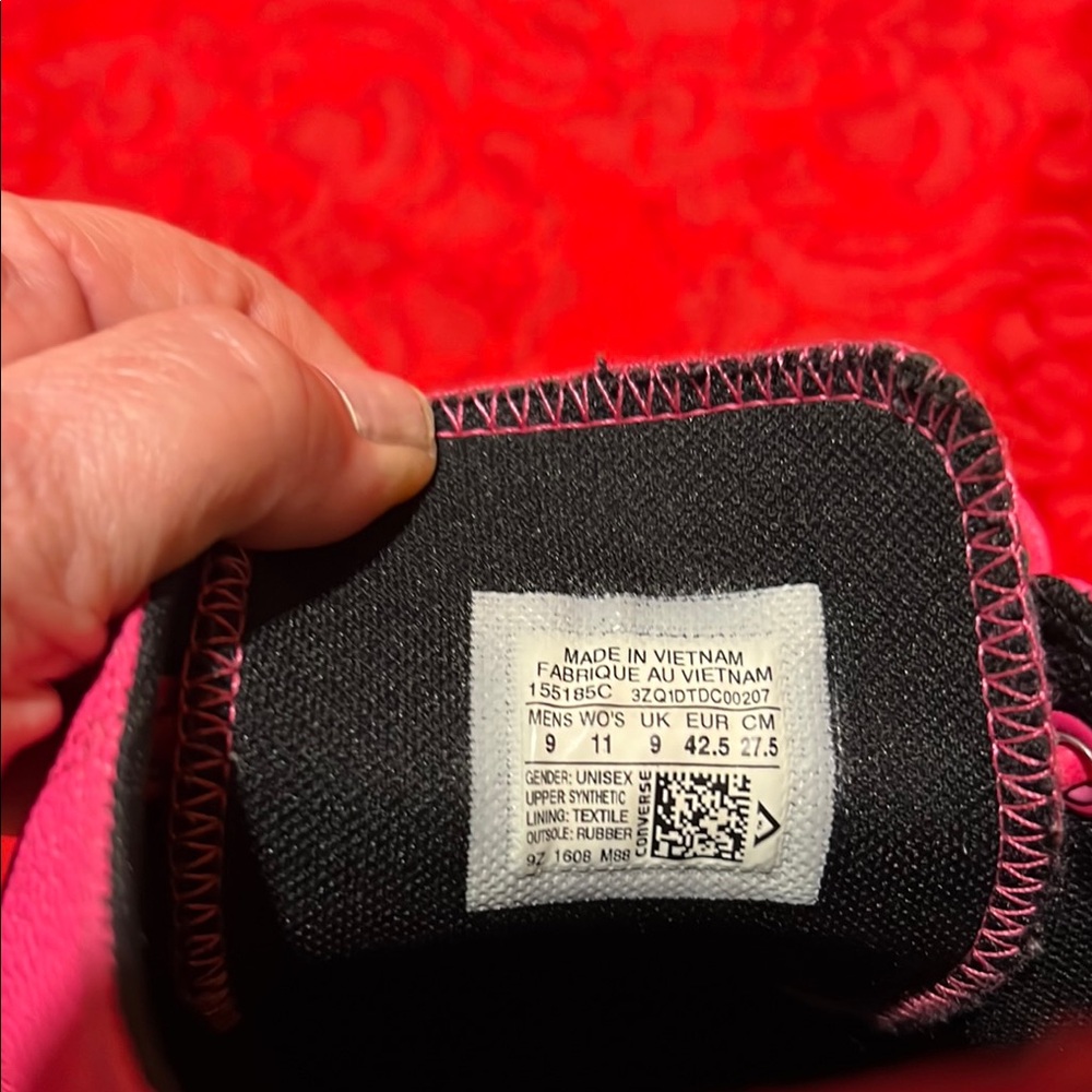 Converse Women's Bubblegum Pink Sneakers 11 - Picture 2 of 8